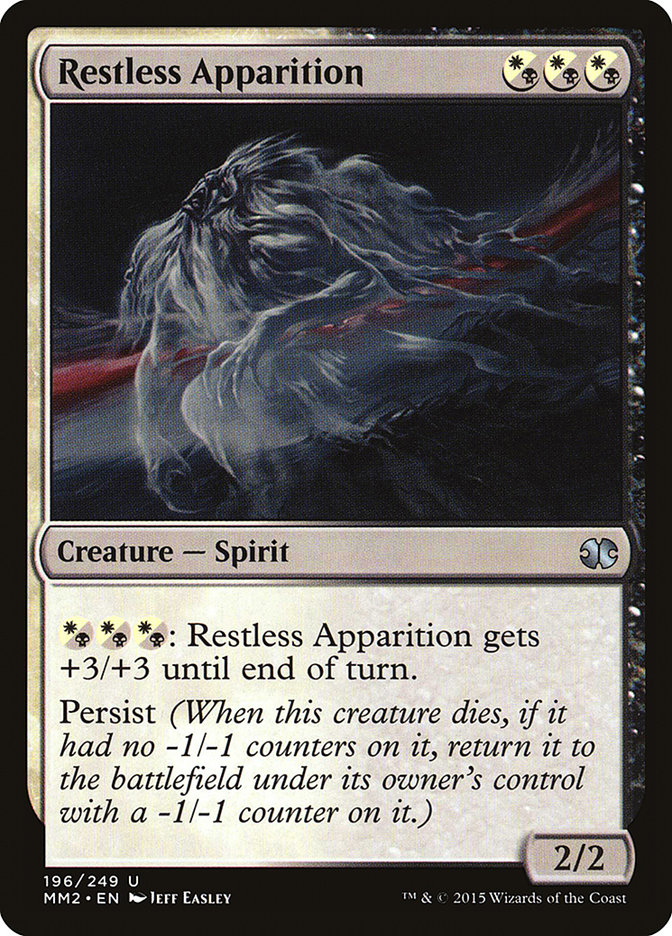 Magic the Gathering Card - Restless Apparition - MTG Circle