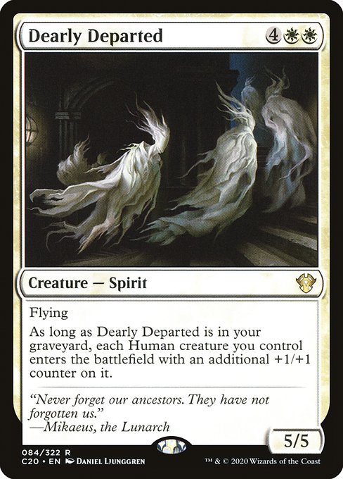 Magic the Gathering Card - Dearly Departed - MTG Circle