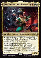 Magic the Gathering Card - Toph, the First Metalbender - MTG Circle