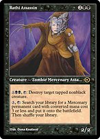 Magic the Gathering Card - Rathi Assassin - MTG Circle