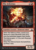 Magic the Gathering Card - Molten Man, Inferno Incarnate - MTG Circle