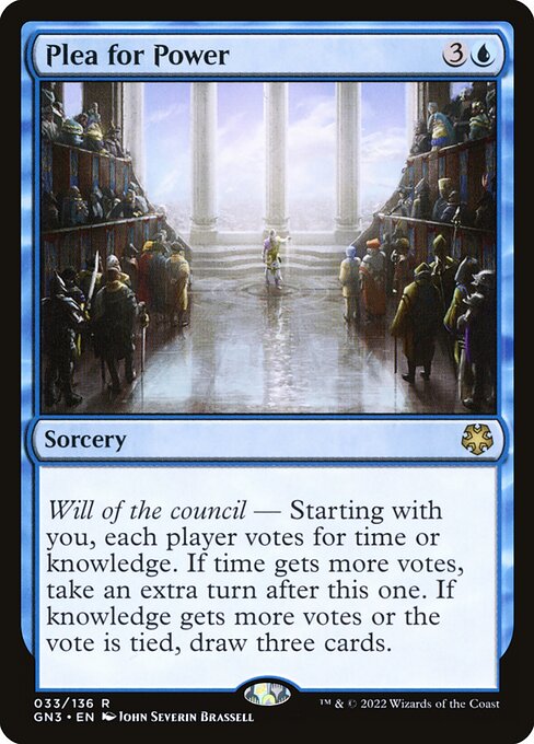 Magic the Gathering Card - Plea for Power - MTG Circle