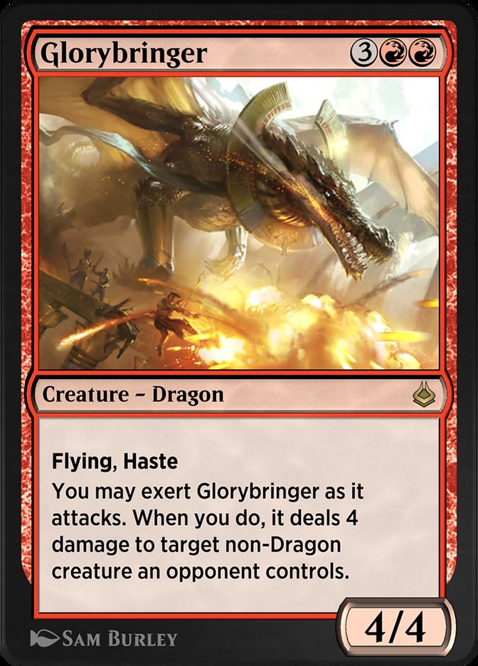 Magic the Gathering Card - Glorybringer - MTG Circle