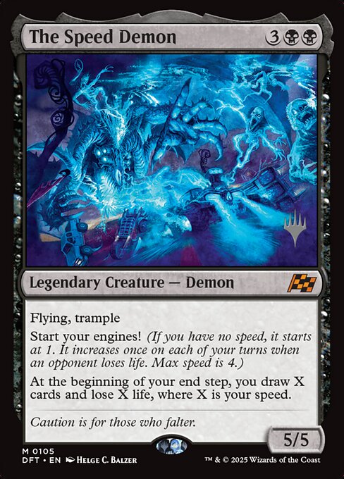 Magic the Gathering Card - The Speed Demon - MTG Circle