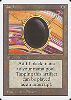 Magic the Gathering Card - Mox Jet - MTG Circle