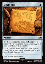 Magic the Gathering Card - World Map - MTG Circle