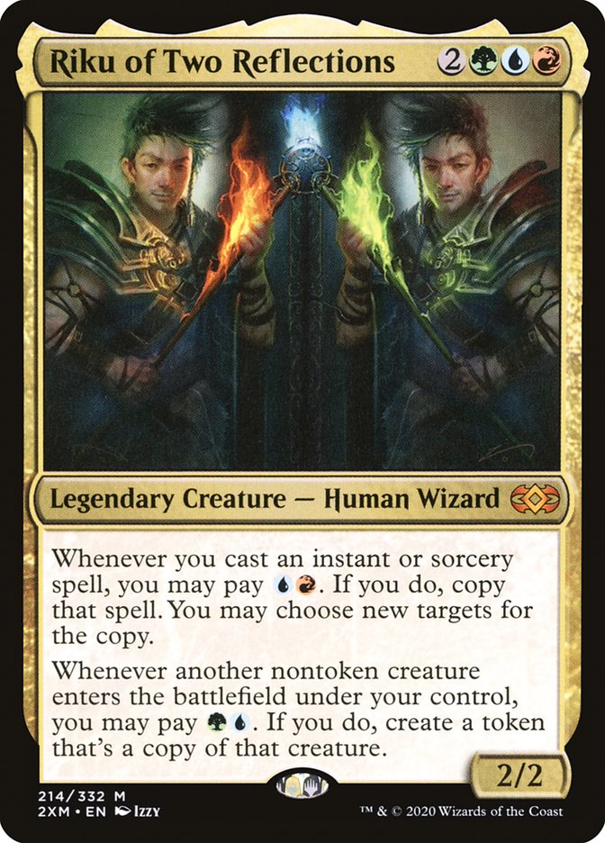 Magic the Gathering Card - Riku of Two Reflections - MTG Circle
