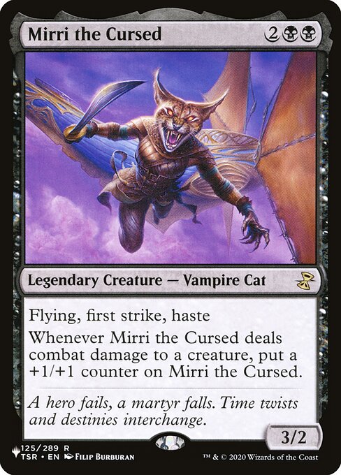 Magic the Gathering Card - Mirri the Cursed - MTG Circle