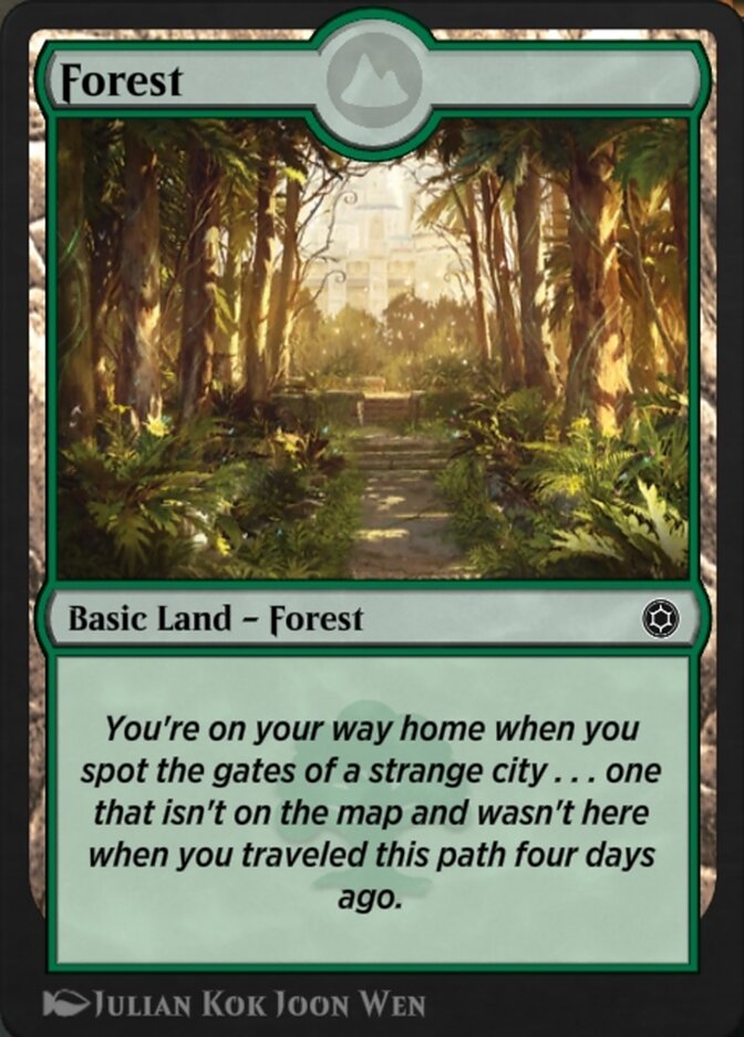 Magic the Gathering Card - Forest - MTG Circle
