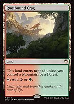 Magic the Gathering Card - Rootbound Crag - MTG Circle