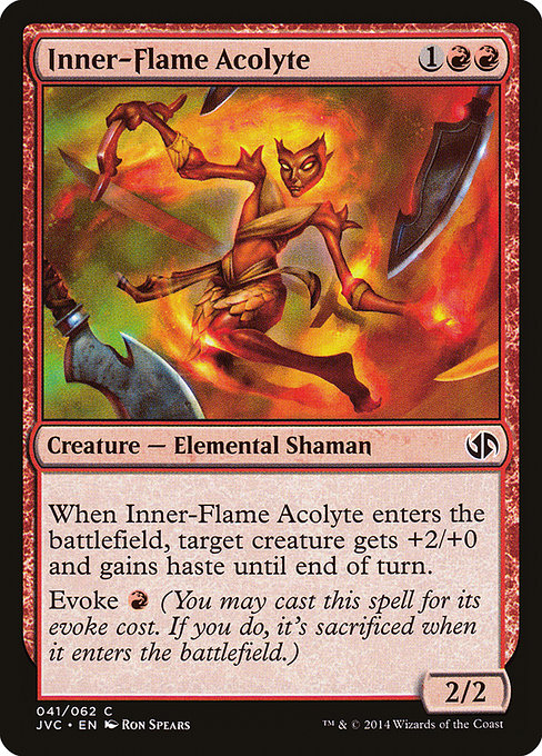 Magic the Gathering Card - Inner-Flame Acolyte - MTG Circle