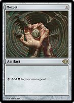 Magic the Gathering Card - Mox Jet - MTG Circle
