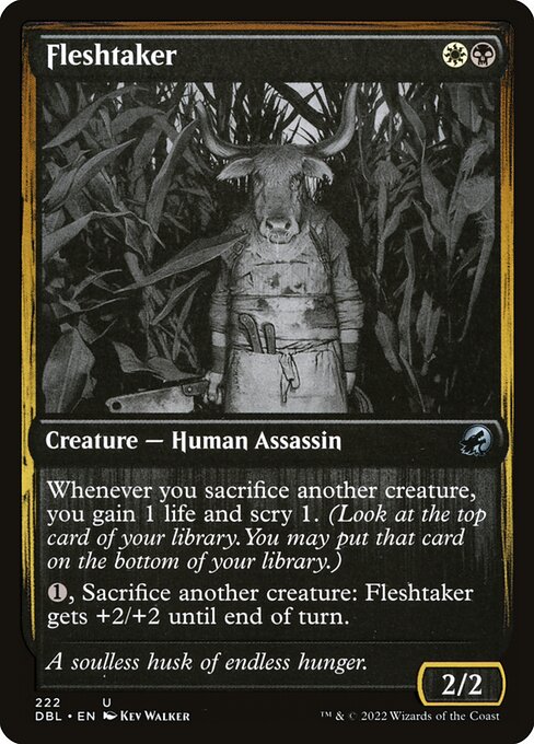 Magic the Gathering Card - Fleshtaker - MTG Circle