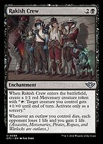 Magic the Gathering Card - Rakish Crew - MTG Circle