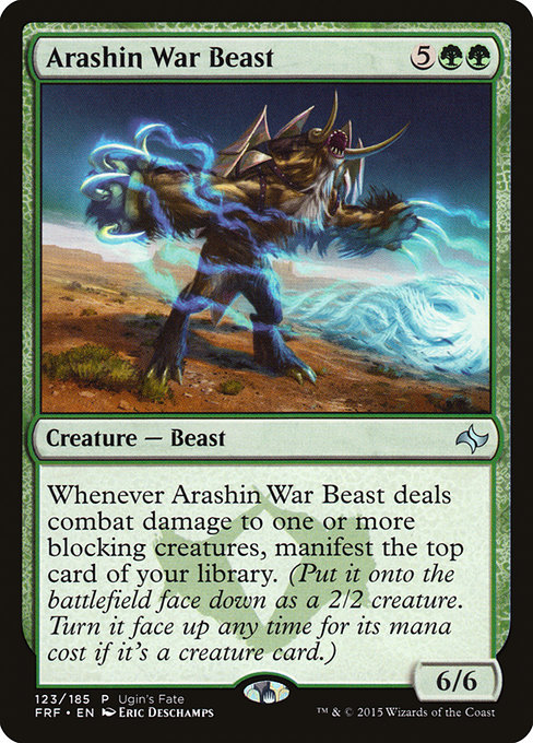 Magic the Gathering Card - Arashin War Beast - MTG Circle
