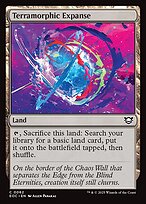 Magic the Gathering Card - Terramorphic Expanse - MTG Circle