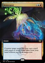 Magic the Gathering Card - Reinterpret - MTG Circle