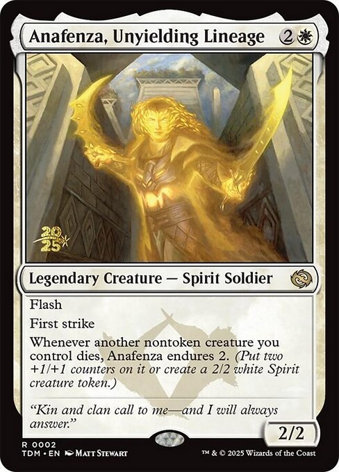 Magic the Gathering Card - Anafenza, Unyielding Lineage - MTG Circle