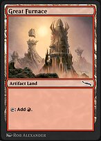 Magic the Gathering Card - Great Furnace - MTG Circle