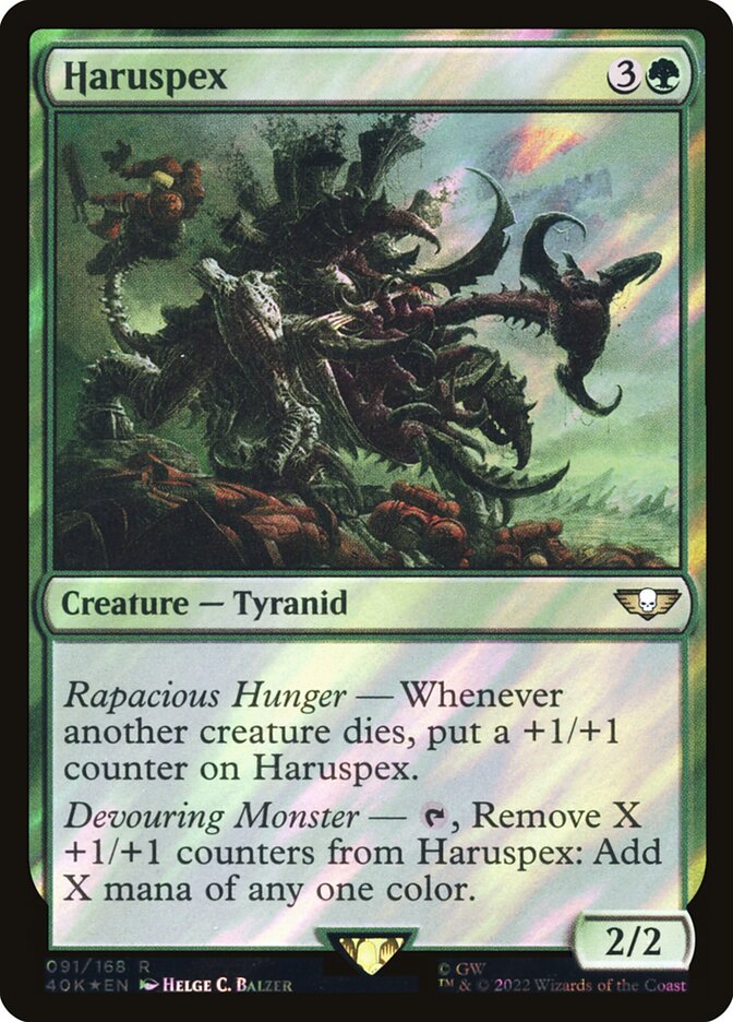 Magic the Gathering Card - Haruspex - MTG Circle