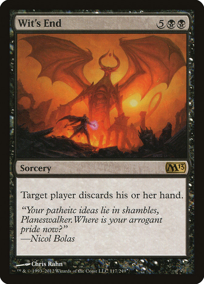 Magic the Gathering Card - Wit's End - MTG Circle