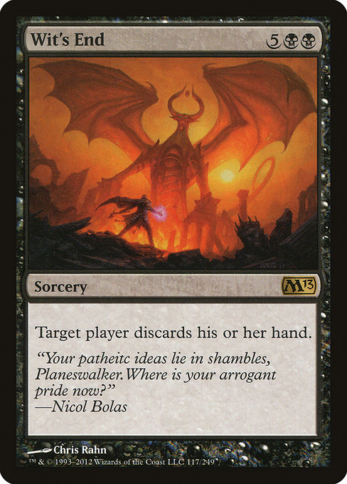Magic the Gathering Card - Wit's End - MTG Circle