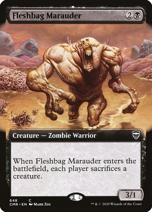 Magic the Gathering Card - Fleshbag Marauder - MTG Circle