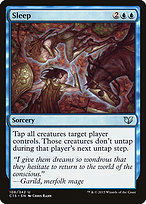 Magic the Gathering Card - Sleep - MTG Circle