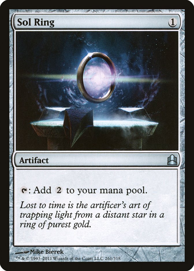 Magic the Gathering Card - Sol Ring - MTG Circle
