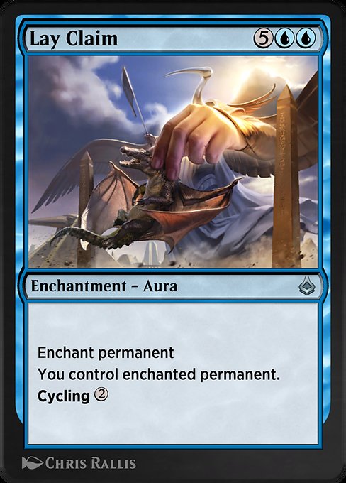 Magic the Gathering Card - Lay Claim - MTG Circle