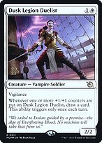 Magic the Gathering Card - Dusk Legion Duelist - MTG Circle