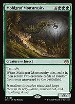 Magic the Gathering Card - Moldgraf Monstrosity - MTG Circle