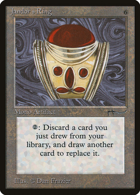 Magic the Gathering Card - Jandor's Ring - MTG Circle