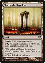 Magic the Gathering Card - Skarrg, the Rage Pits - MTG Circle