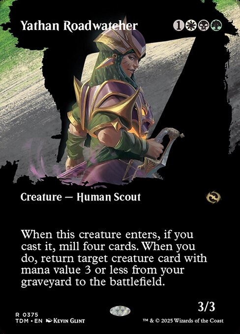 Magic the Gathering Card - Yathan Roadwatcher - MTG Circle