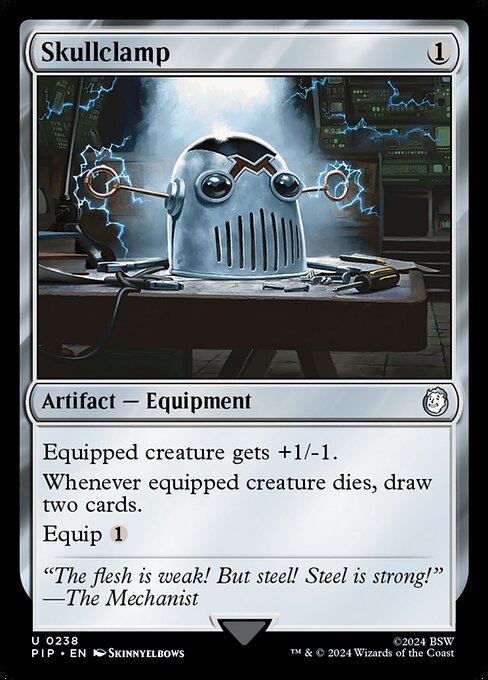 Magic the Gathering Card - Skullclamp - MTG Circle