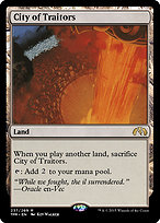 Magic the Gathering Card - City of Traitors - MTG Circle