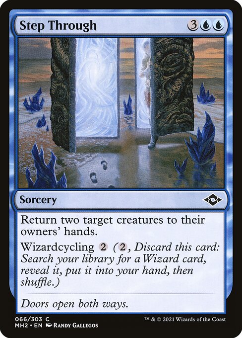 Magic the Gathering Card - Step Through - MTG Circle