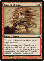 Magic the Gathering Card - Torrent of Stone - MTG Circle