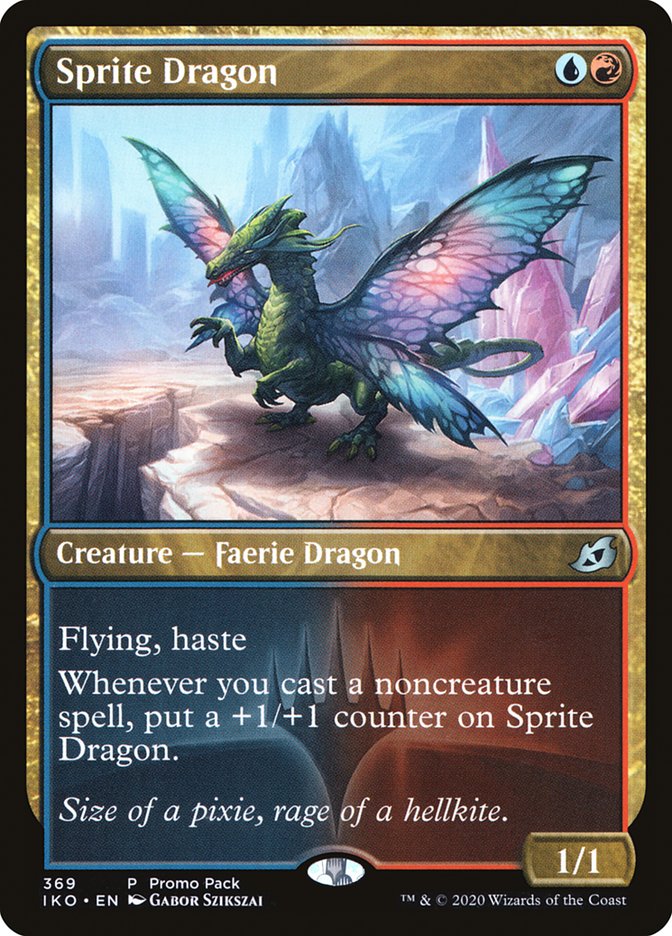 Magic the Gathering Card - Sprite Dragon - MTG Circle