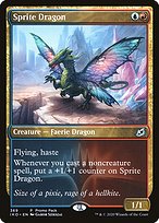 Magic the Gathering Card - Sprite Dragon - MTG Circle