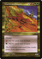 Magic the Gathering Card - Viashivan Dragon - MTG Circle
