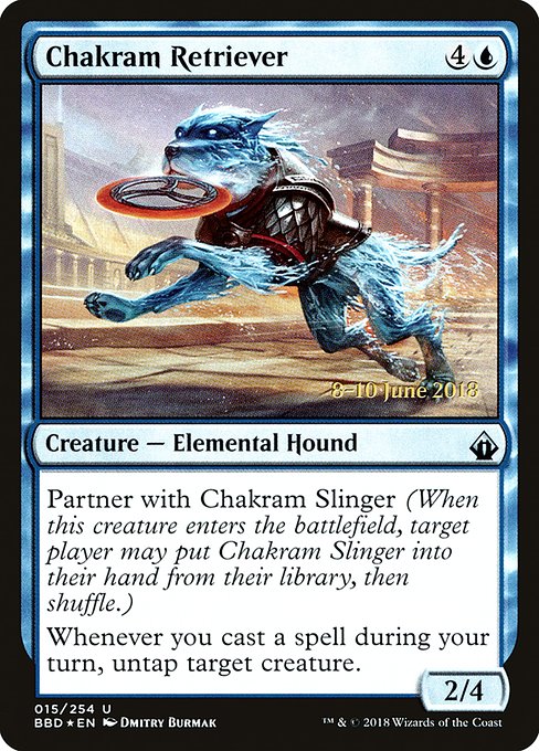 Magic the Gathering Card - Chakram Retriever - MTG Circle