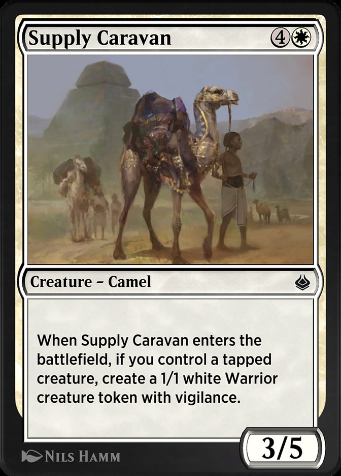Magic the Gathering Card - Supply Caravan - MTG Circle