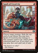 Magic the Gathering Card - Spark of Creativity - MTG Circle
