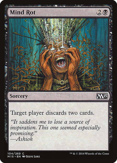 Magic the Gathering Card - Mind Rot - MTG Circle