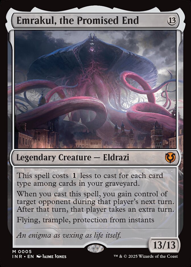 Magic the Gathering Card - Emrakul, the Promised End - MTG Circle