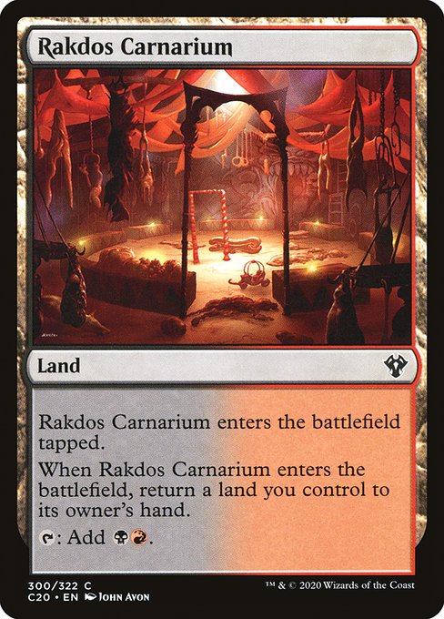 Magic the Gathering Card - Rakdos Carnarium - MTG Circle