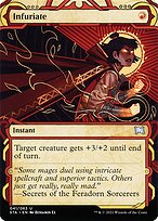 Magic the Gathering Card - Infuriate - MTG Circle