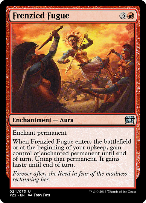 Magic the Gathering Card - Frenzied Fugue - MTG Circle